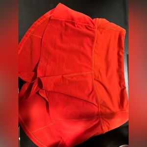 Speed up HR shorts 2.5 size 2 color Heat red.